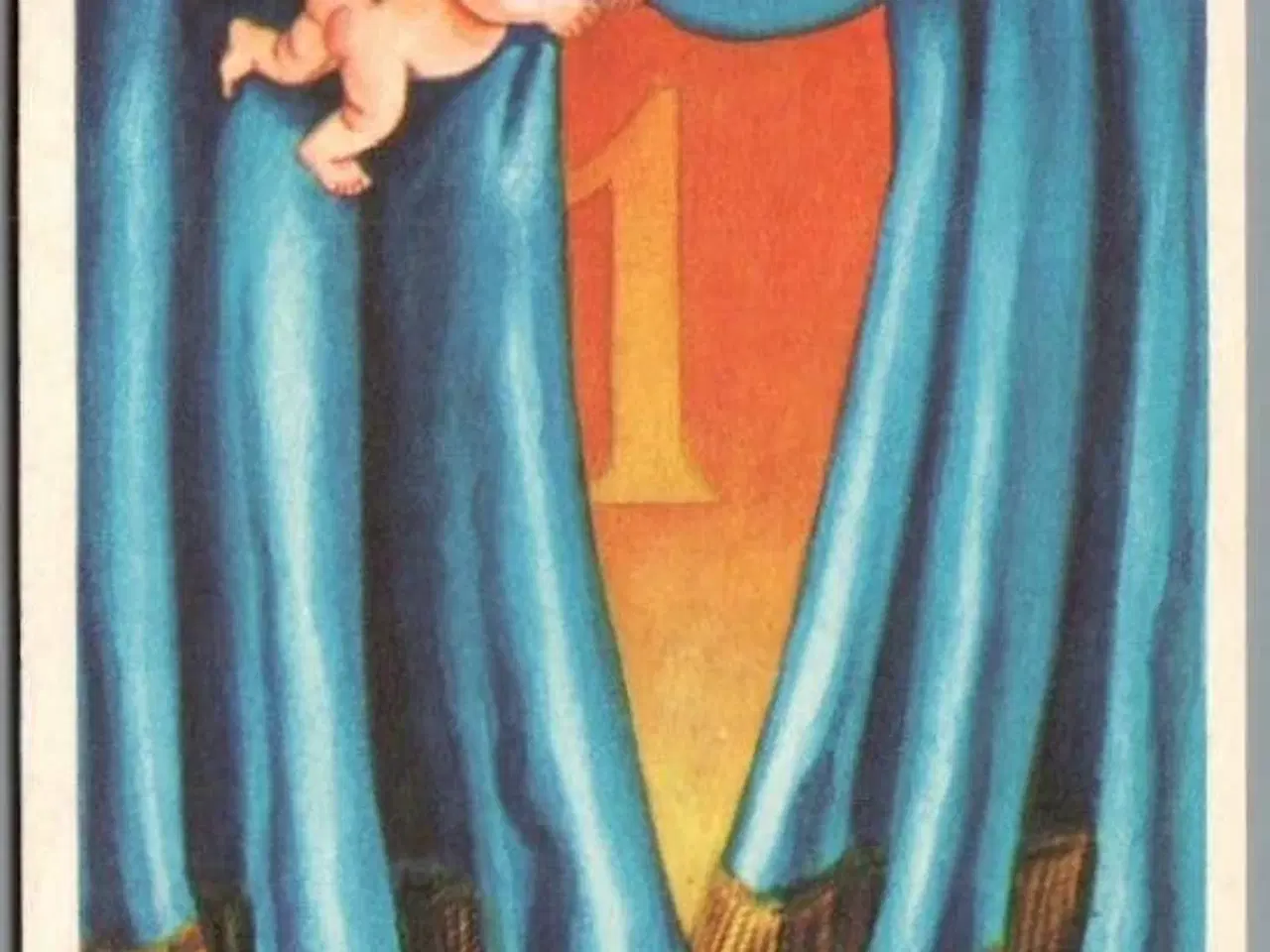 Billede 1 - Illa - Glædeligt Nytaar - Eneret Serie 5109/34 N - Postkort - Ubrugt