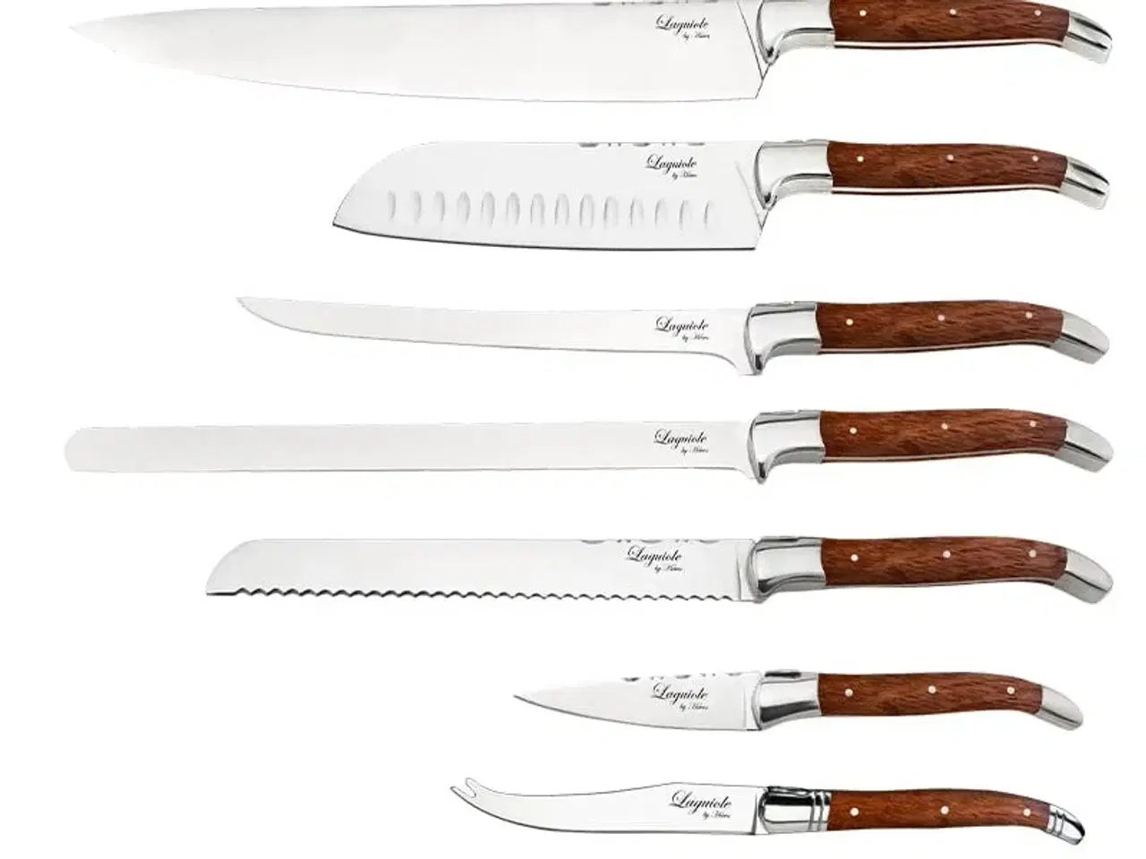 Billede 1 - Laguiole By Hâws Knivsæt Chef Rosewood 7 stk