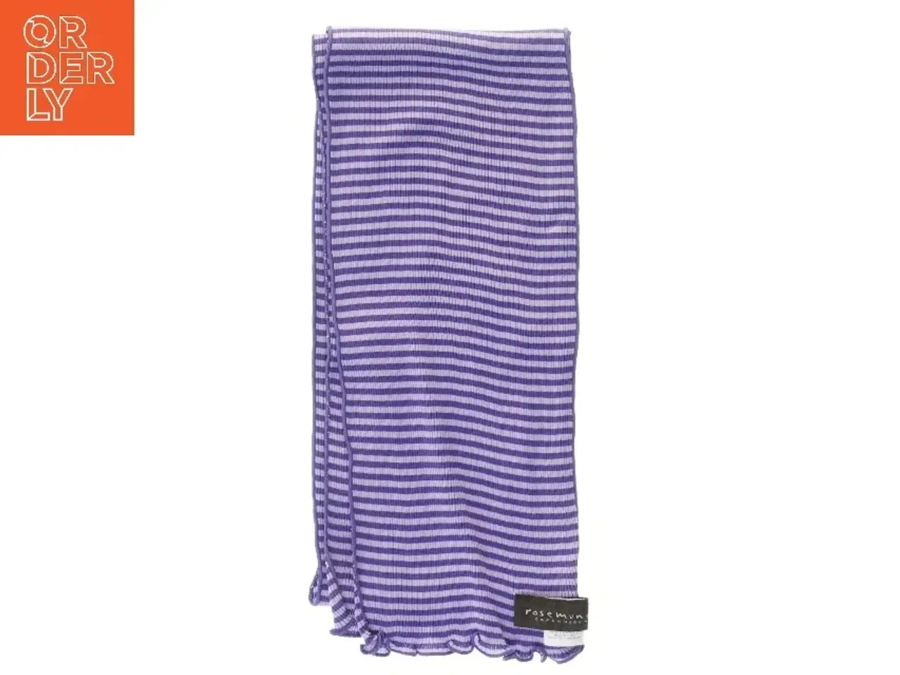 Billede 1 - Stribet silke tørklæde fra Rosemunde (str. 15x152 cm)