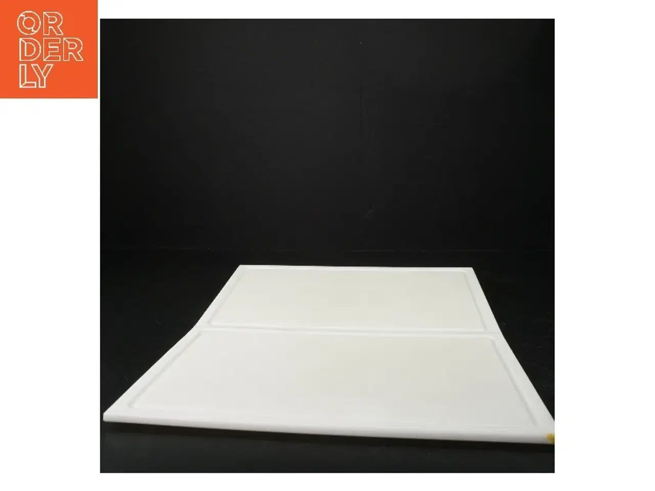 Billede 2 - Hvid skærebræt (str. 29 x 39 cm)