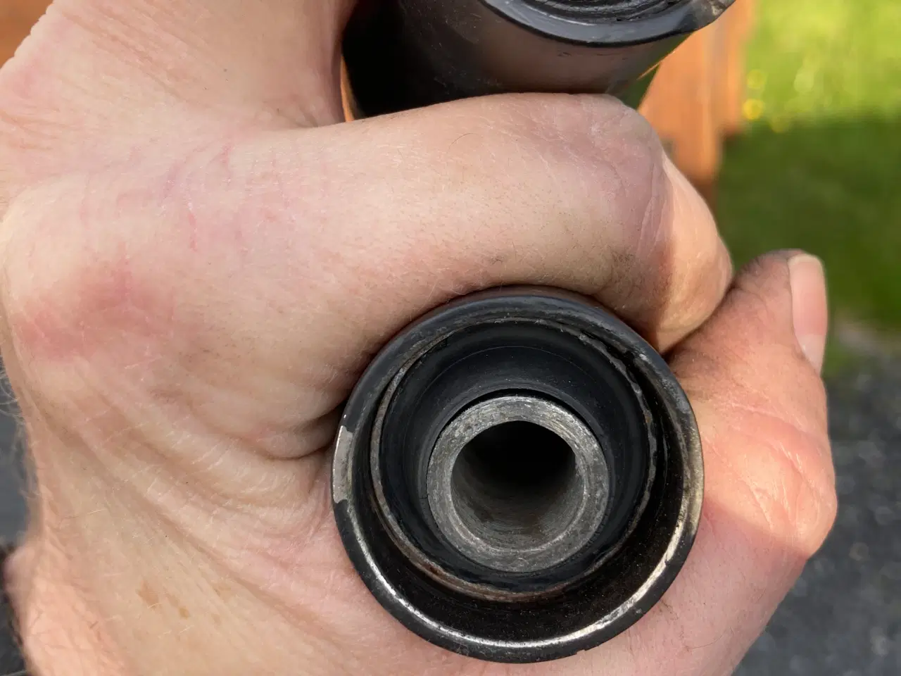 Billede 5 - Harley risers, panhead-style. Matsorte. Med bolte