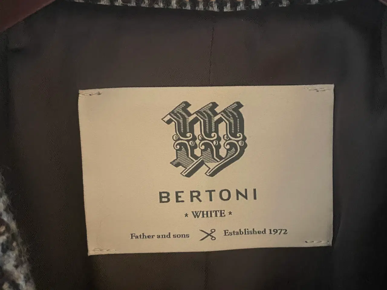Billede 3 - Herre frakke Bertoni 