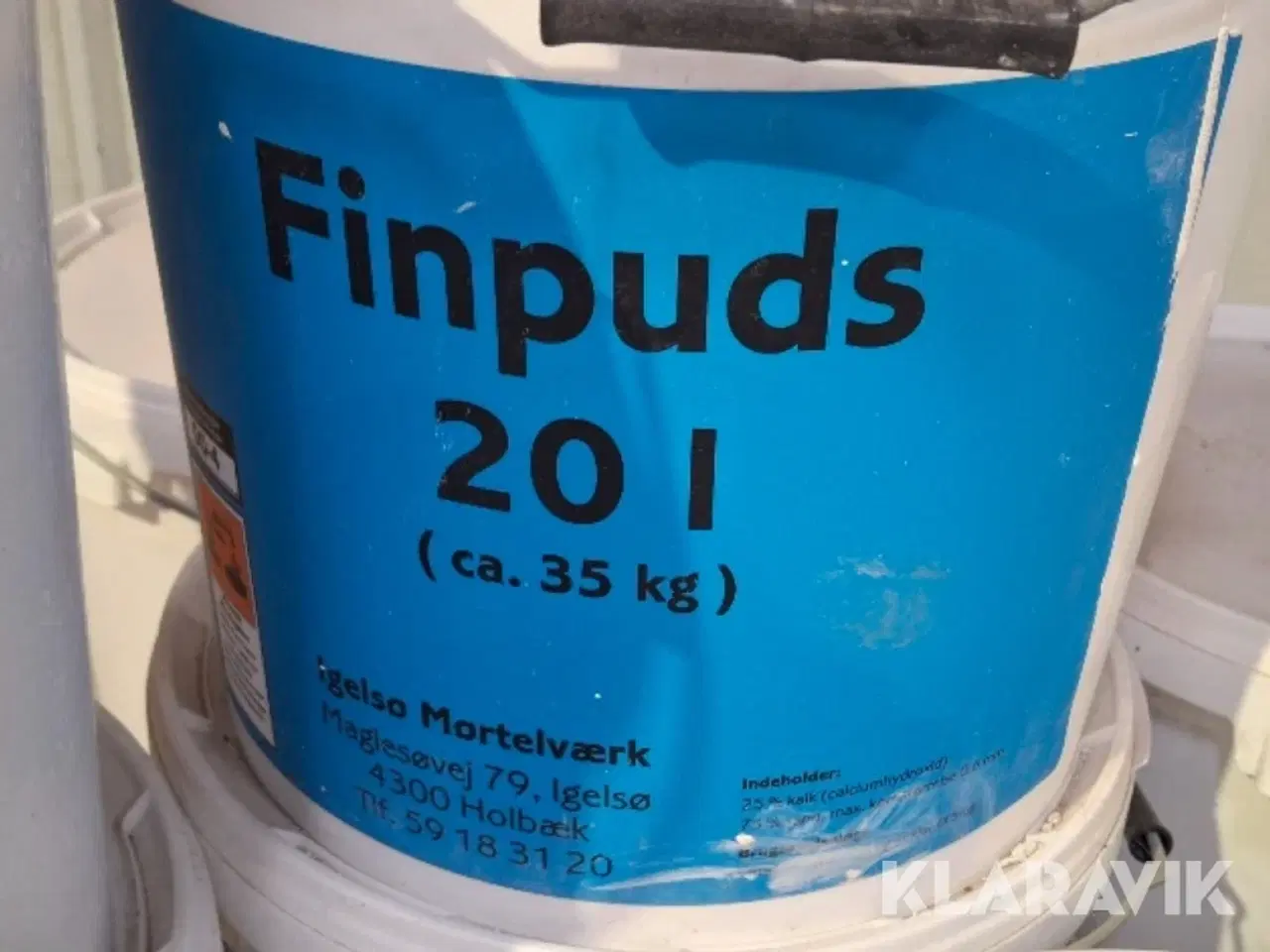 Billede 1 - Finpuds 10 spande