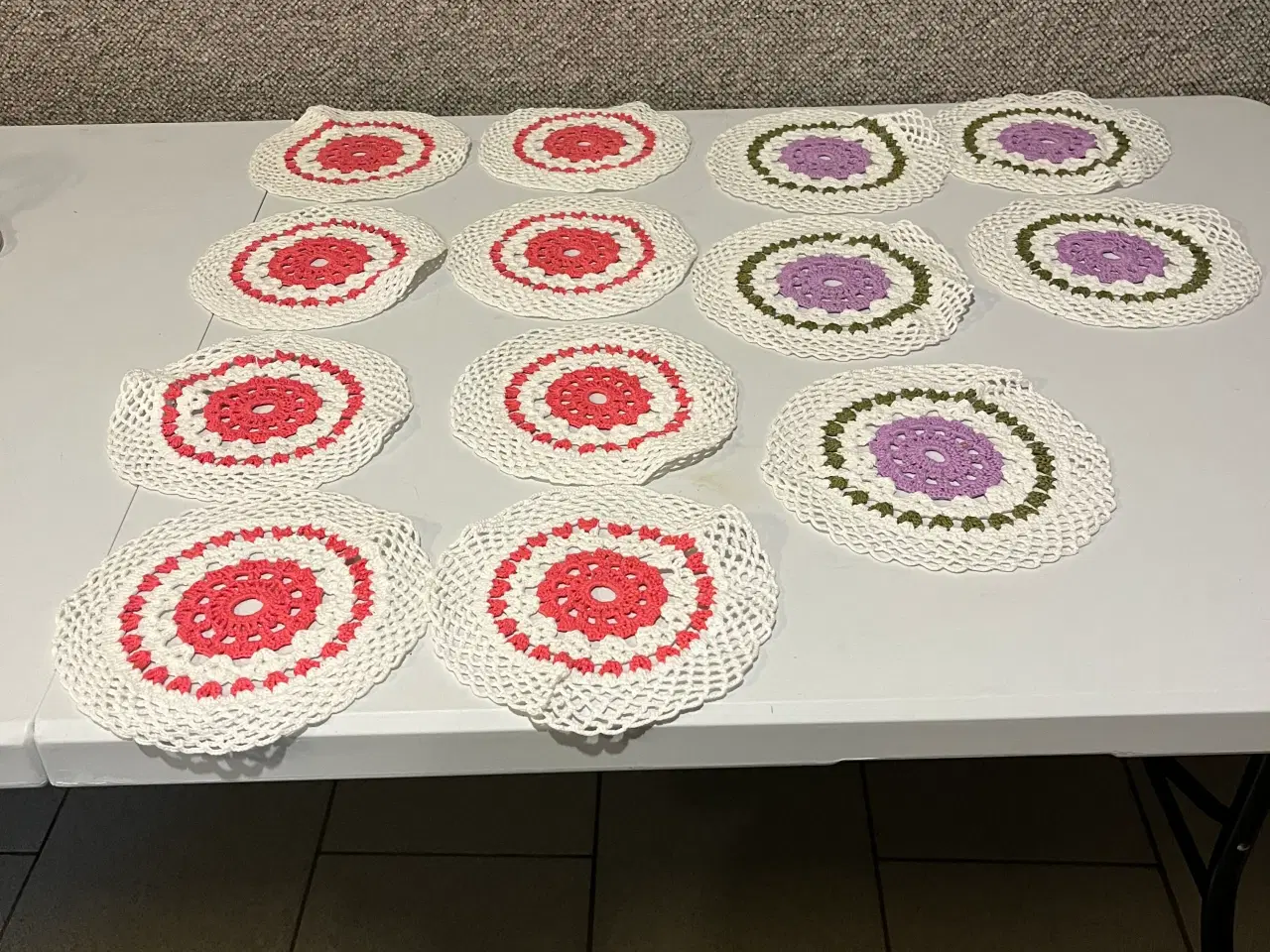 Billede 1 - 13 hæklede flakonger 