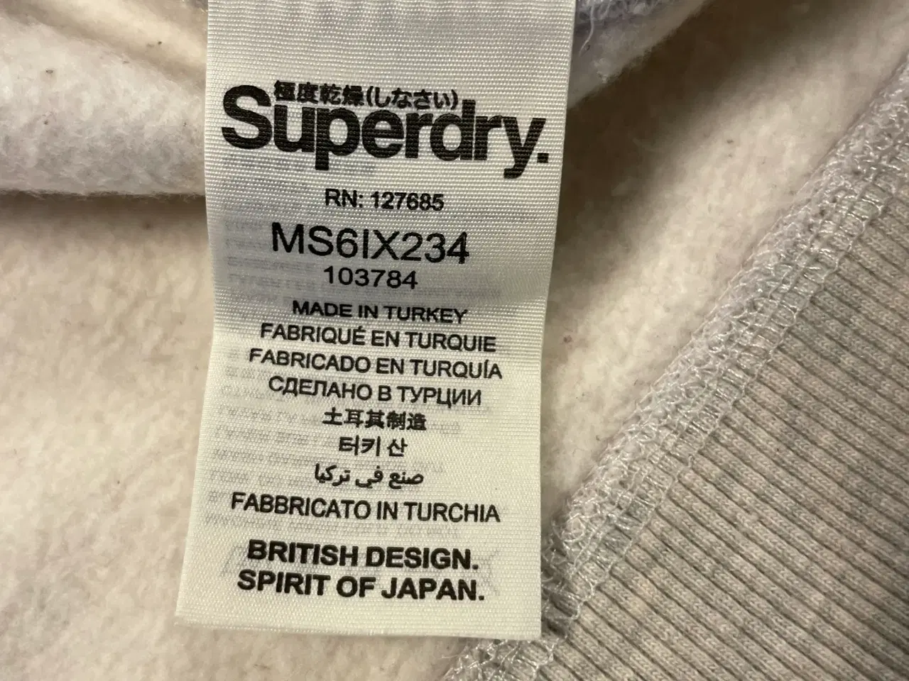 Billede 4 - Superdry Orange Label sweatshirt