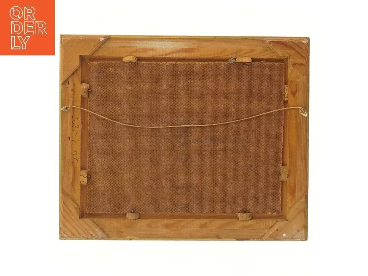 Billede 3 - Billedmaleri med ramme (str. 34,5x28,5 cm)