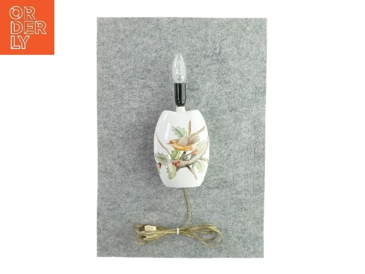 Billede 1 - Lampe (str. LBH 12x7x32 cm)