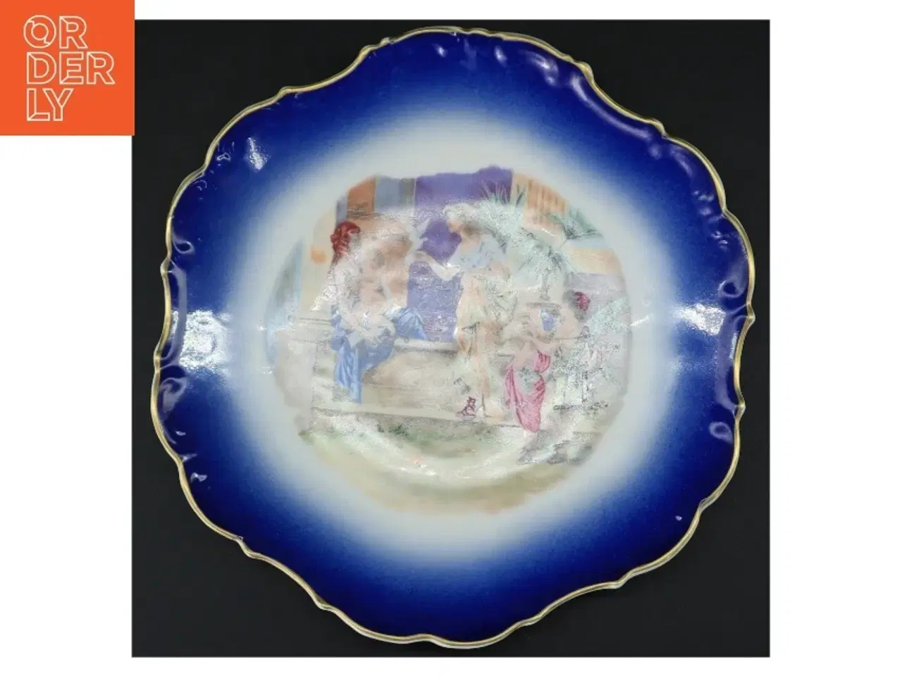 Billede 1 - Porcelænsplatte (str. 24 cm)