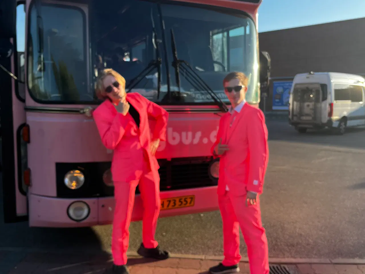 Billede 3 - DAB Silkeborg bus pink partybus fx