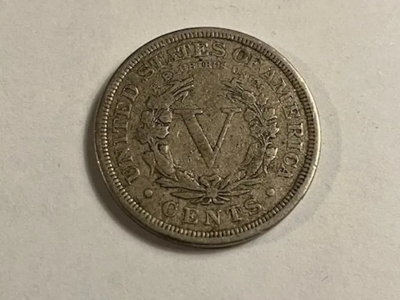 Billede 2 - Five Cents 1892 USA