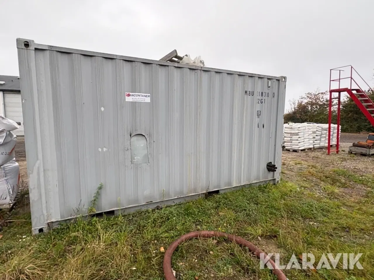 Billede 4 - 15 fods container med Windhager bwe600 varmeanlæg