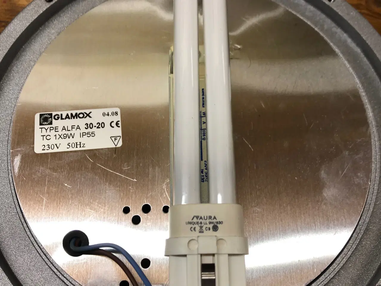 Billede 3 - Udendørslampe i aluminium