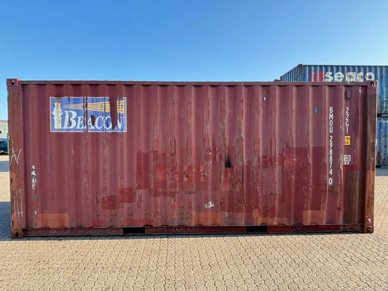 Billede 3 - 20 fods Container- ID: BOMU 298874-0