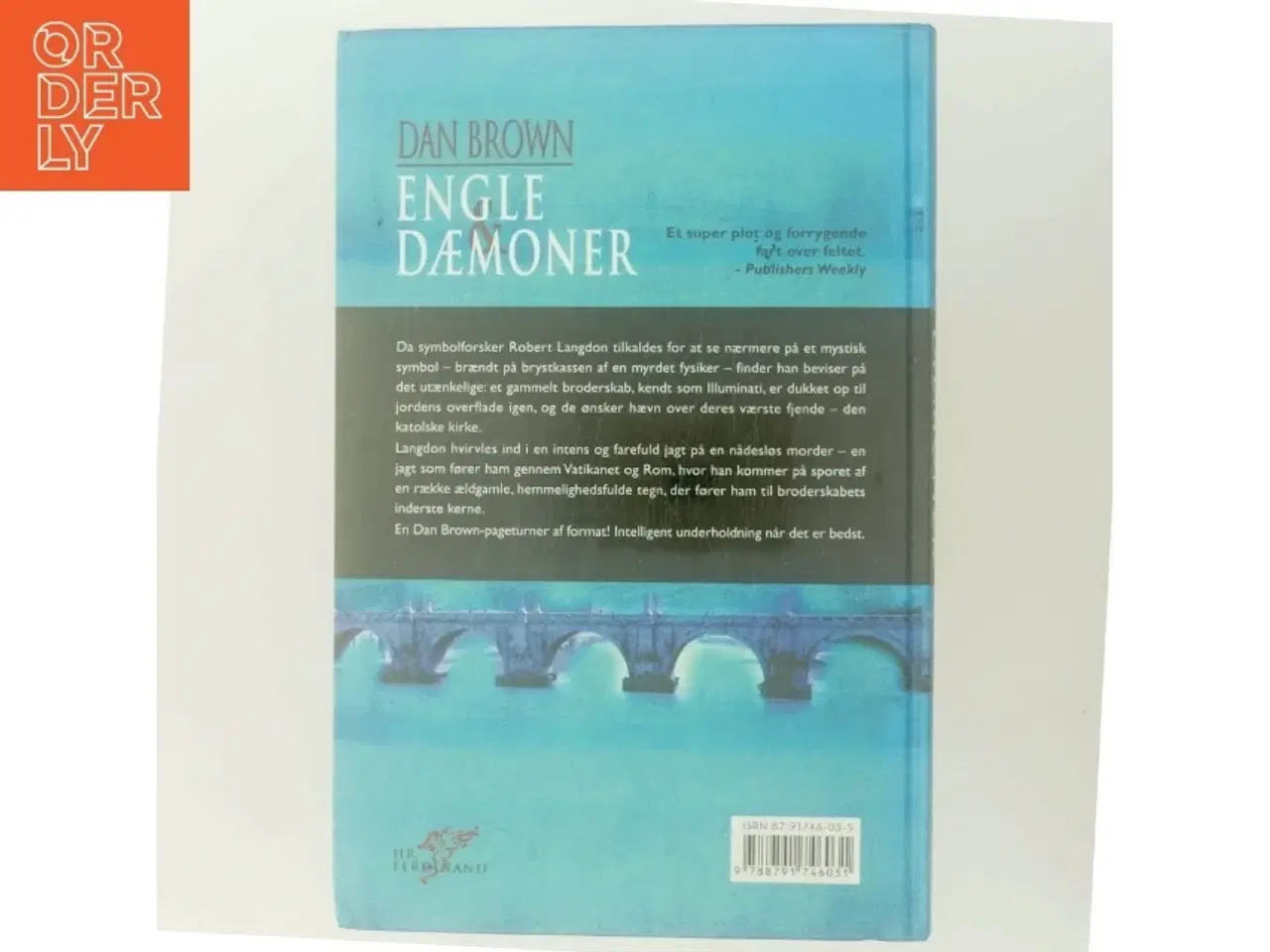 Billede 3 - Engle & dæmoner af Dan Brown (Bog)