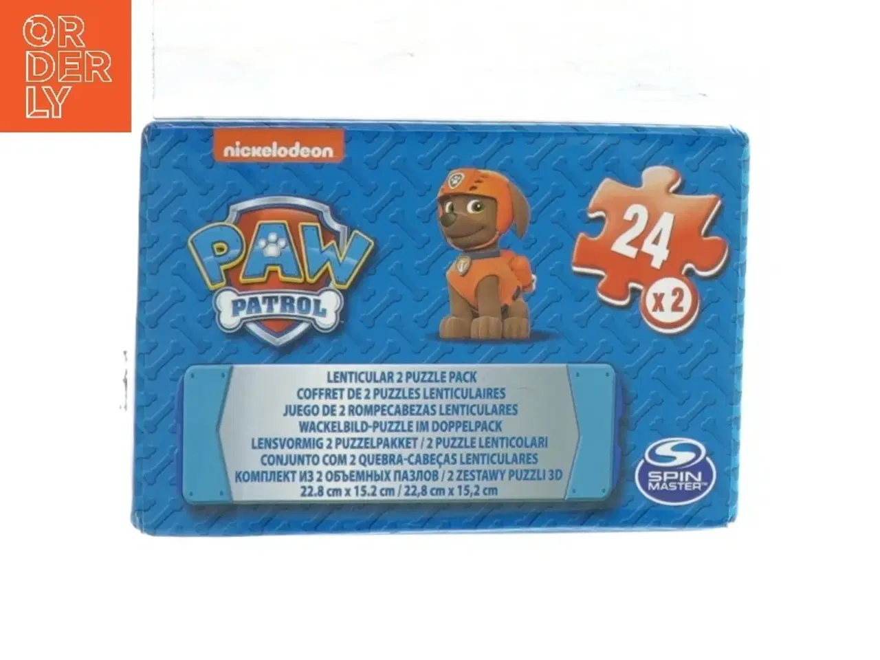 Billede 2 - Paw Patrol puslespil med 24 brikker fra Nickelodeon (str. 24 brikker, x2 cm)