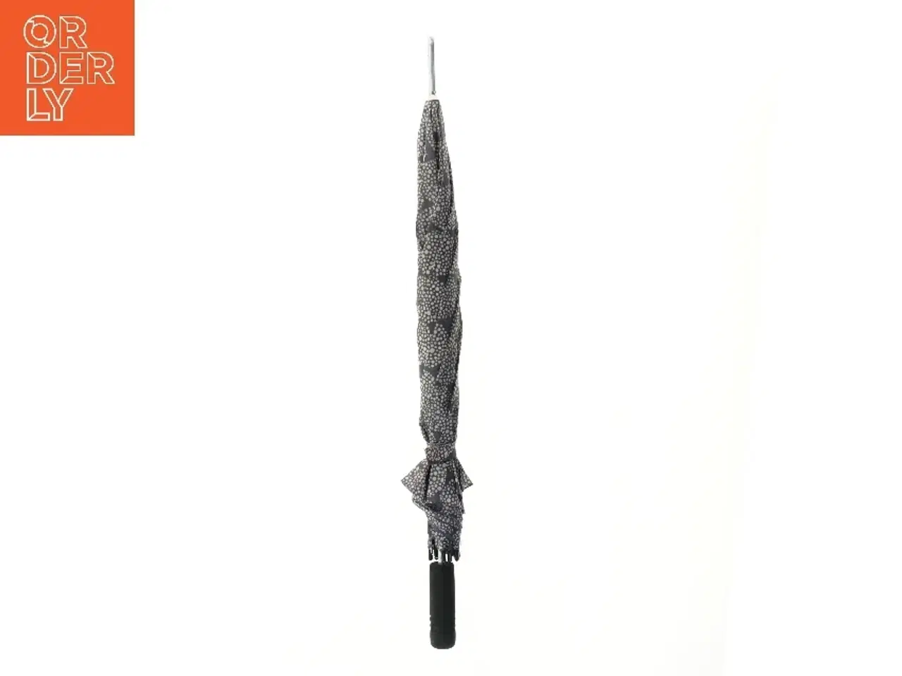 Billede 1 - Paraply med mønstret stof (str. 80,5 cm)
