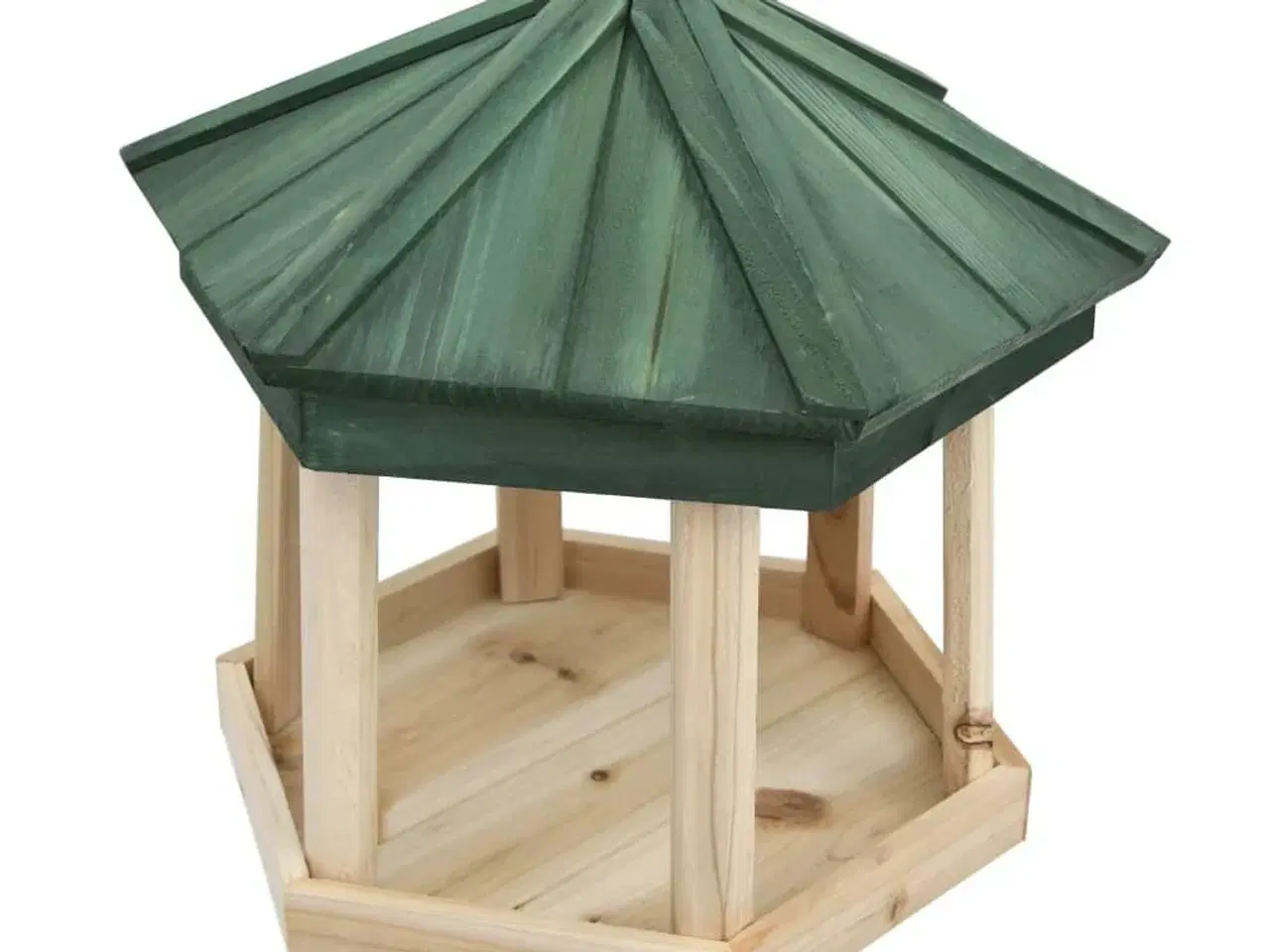 Billede 2 - Stående fuglefoderhus 33x110 cm massivt fyrretræ