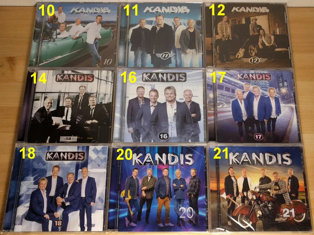 Billede 2 - Kandis CD'er / DVD: 35 Titler