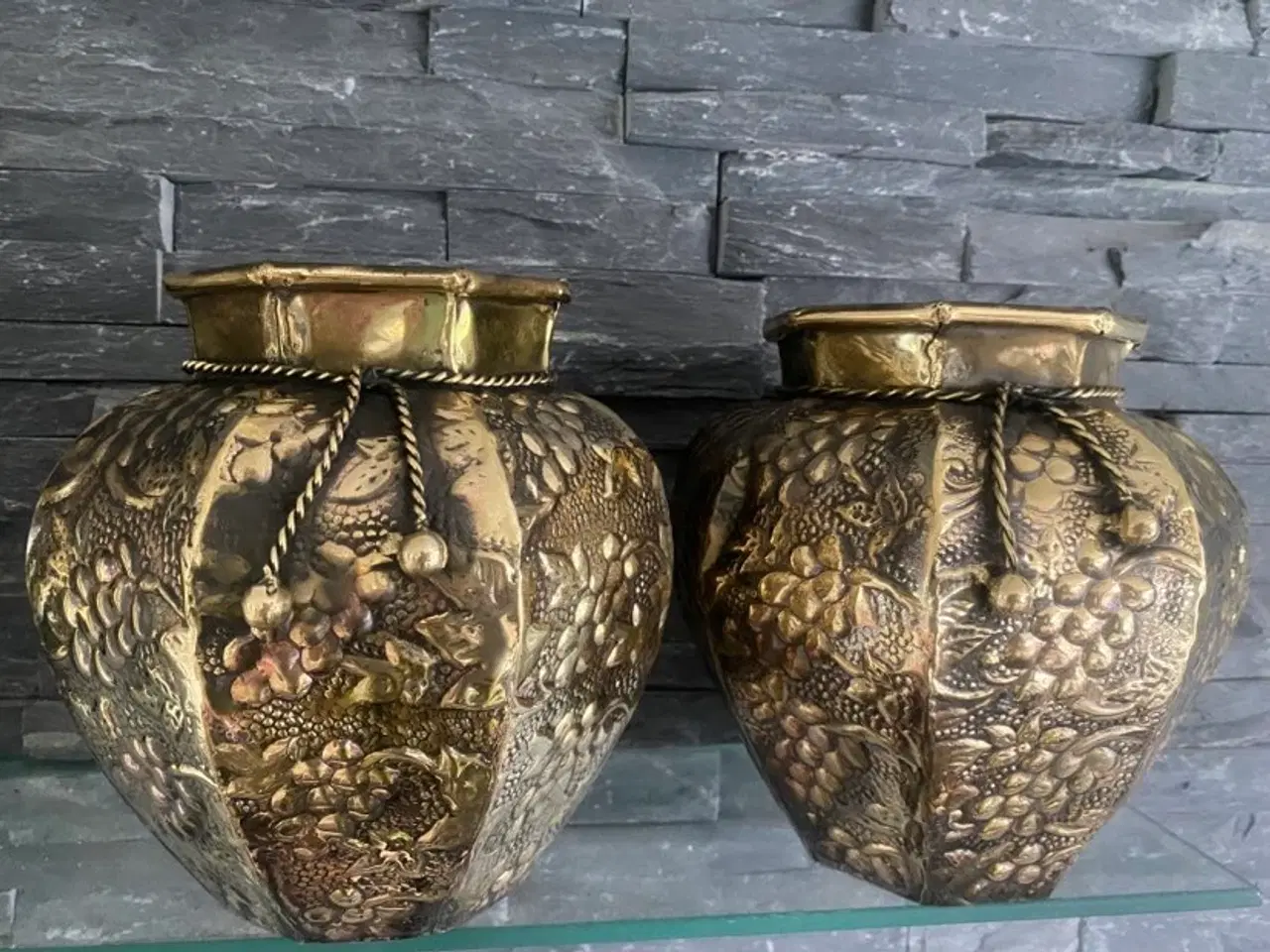Billede 4 - Tre rværk Oval vase