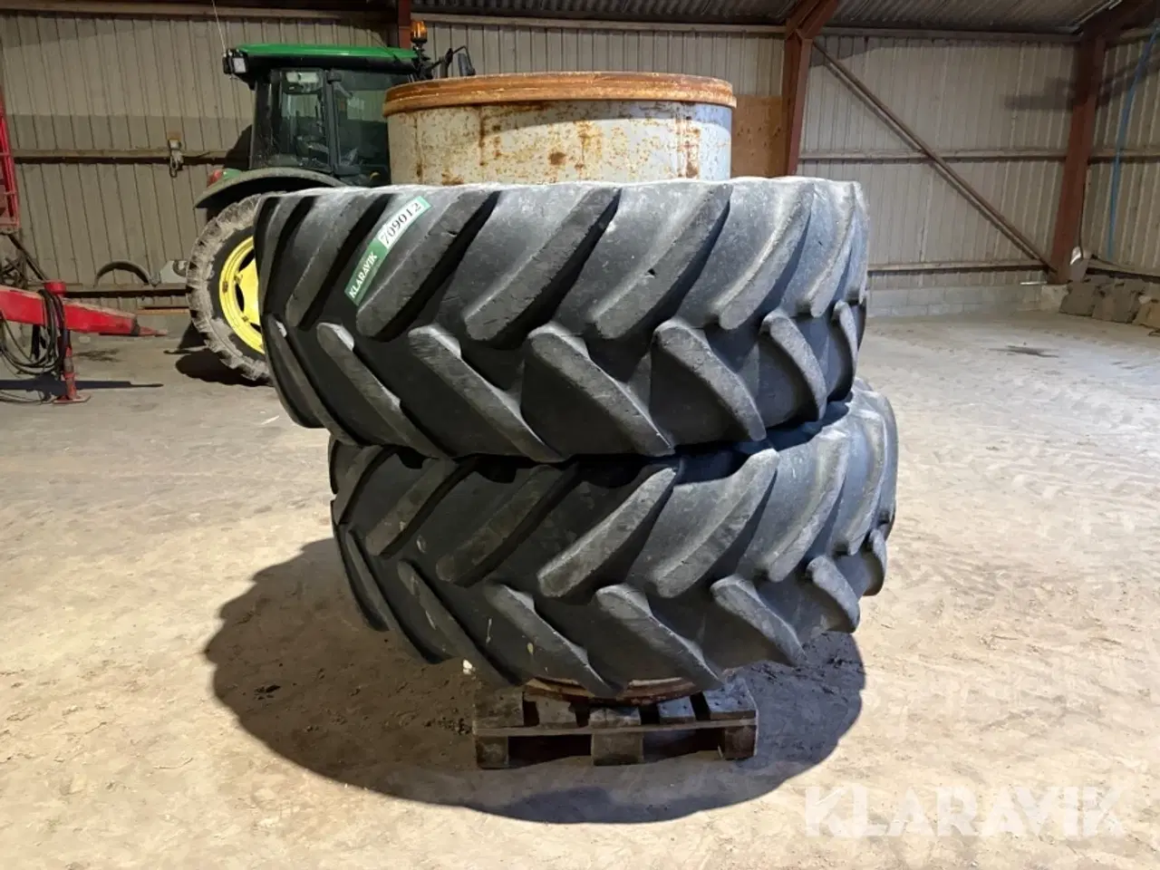 Billede 1 - Traktor dæk tvillingehjul Michelin Multibib