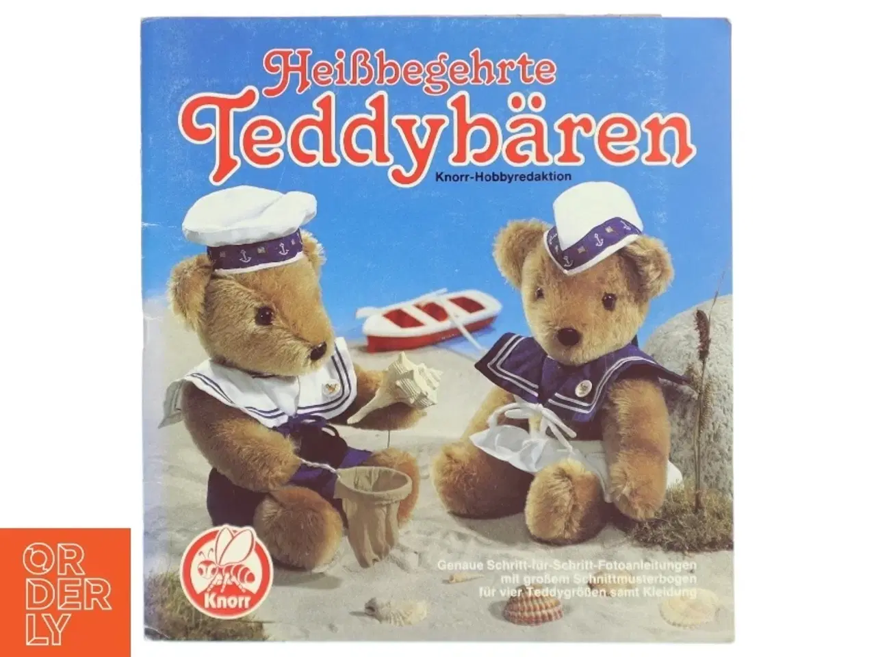 Billede 1 - Håndarbejdsbog til Teddybjørne fra Knorr