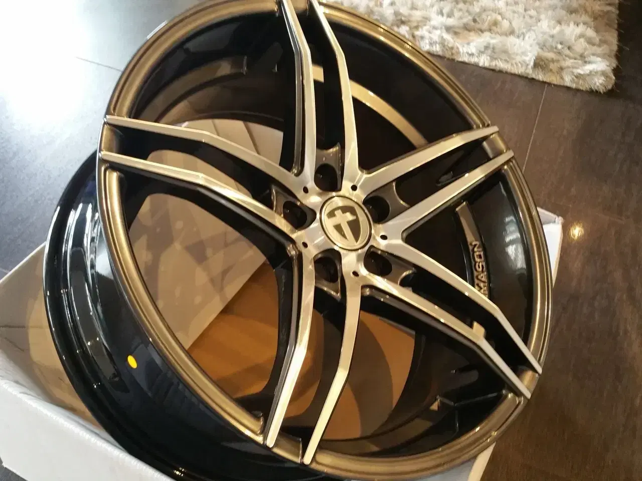 Billede 4 - Original Tomason TN12 NYE 8,5x18" Hyperblack polis