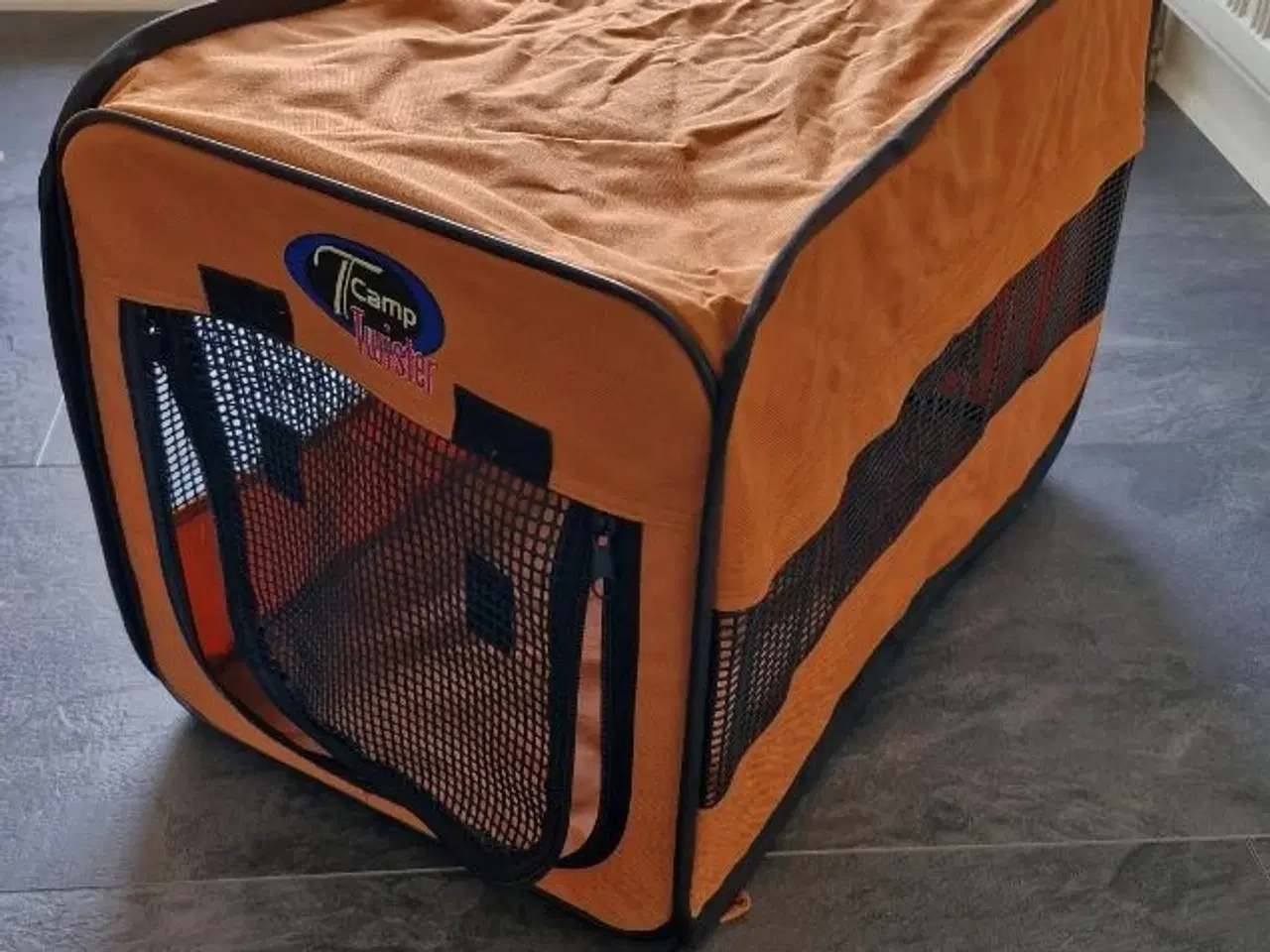Billede 2 - Hundebur, transportabelt, nylon.