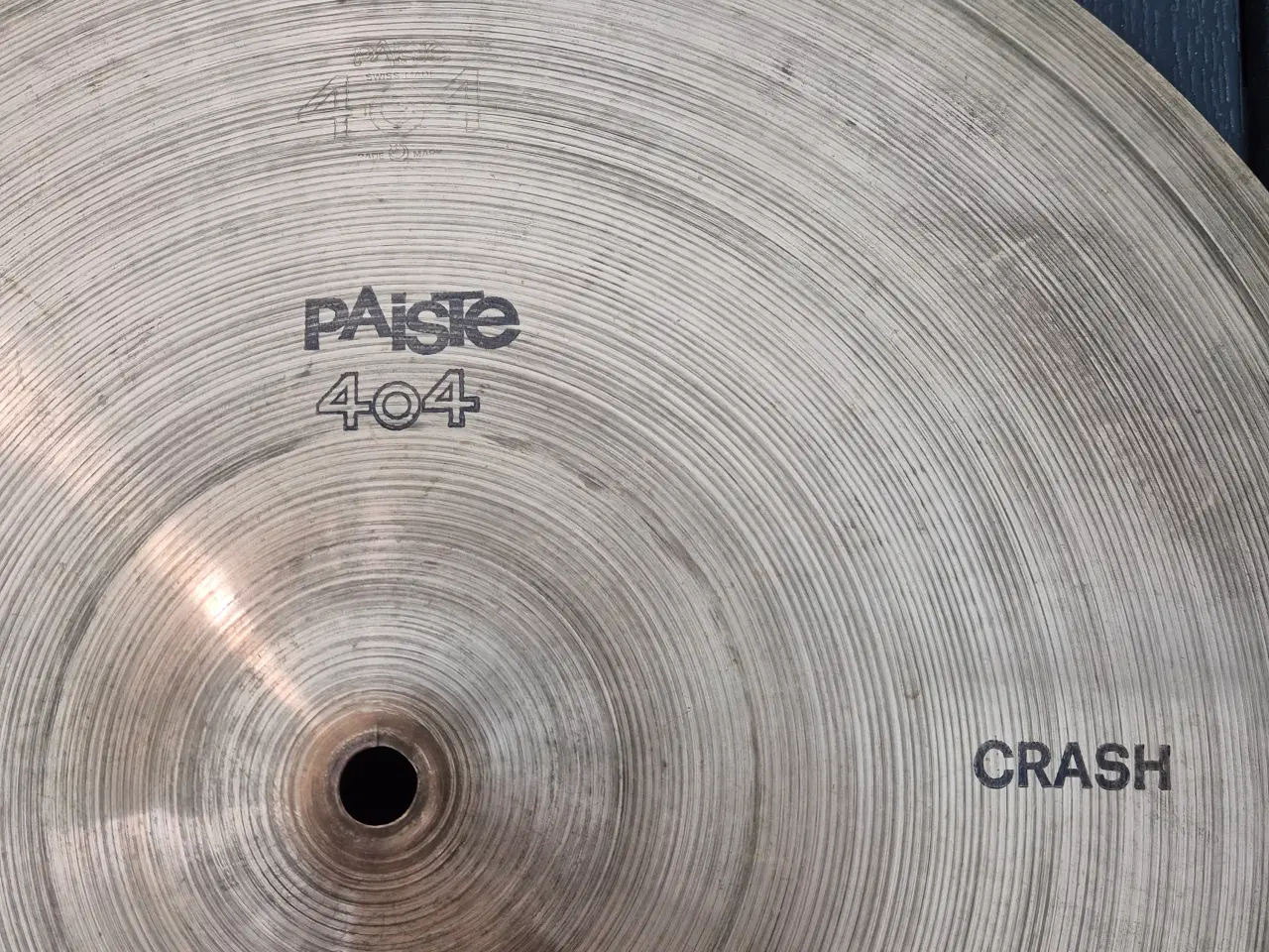 Billede 2 - 16" Paiste 404 Crash bækken