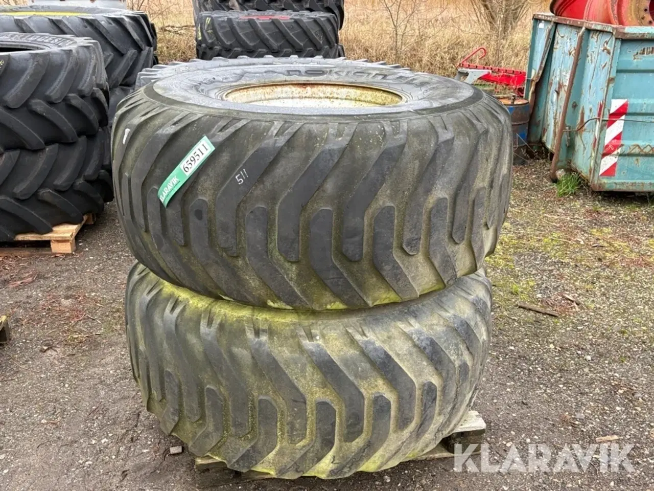 Billede 11 - Hjul Nokian ELS 650/65R26.5 2styk