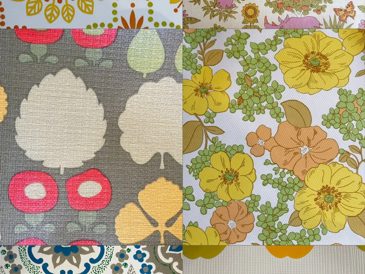 Billede 4 - Originalt retro tapet fra 70’erne