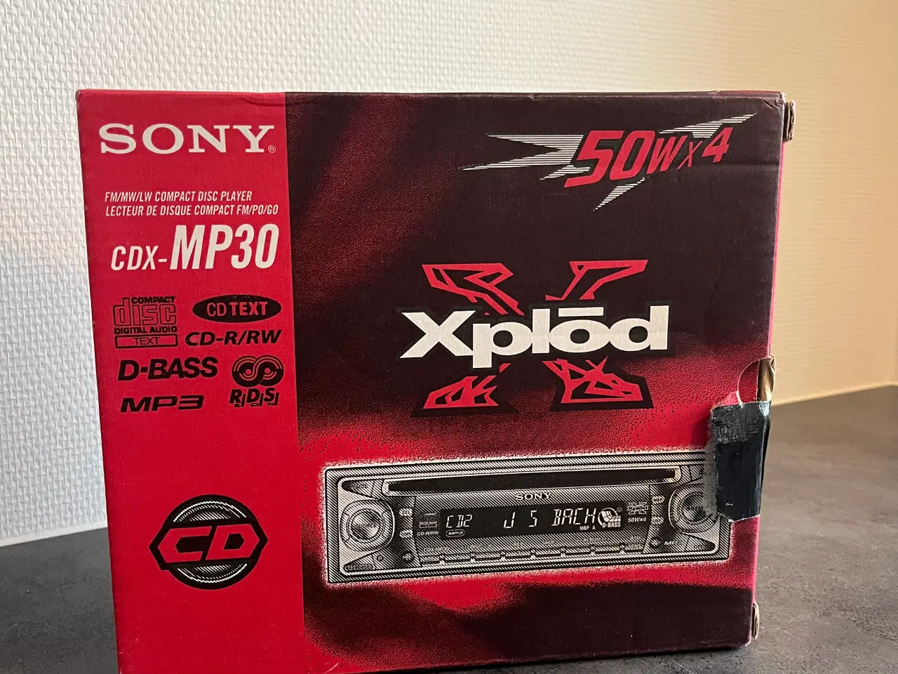 Billede 3 - Sony CDX-MP30 Xplod autoradio 
