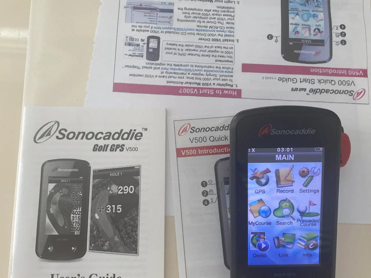 Billede 2 - Golf GPS Sonocaddie 500