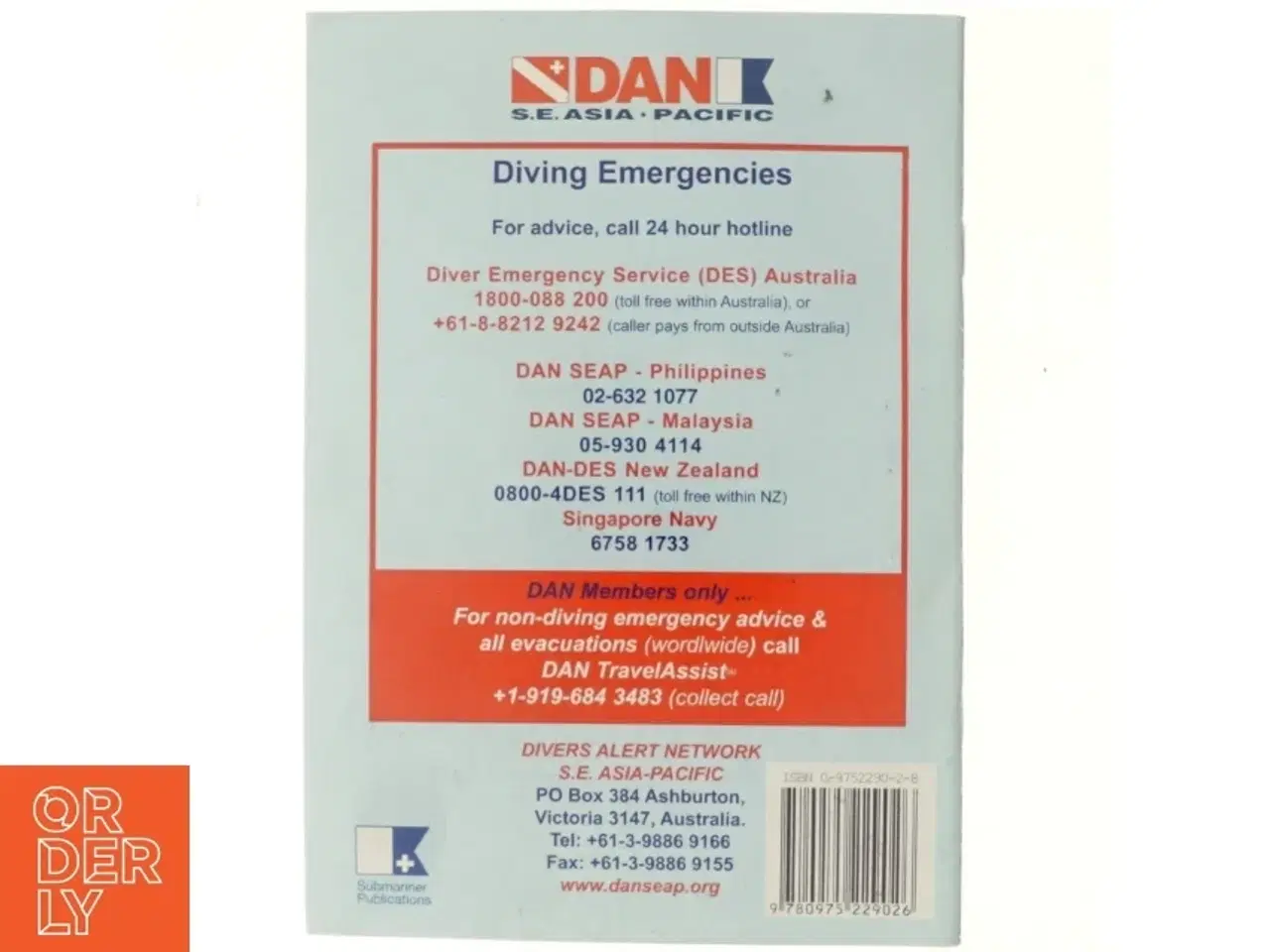 Billede 3 - Dive Logbook and First Aid Guide af John Lippmann (Bog)