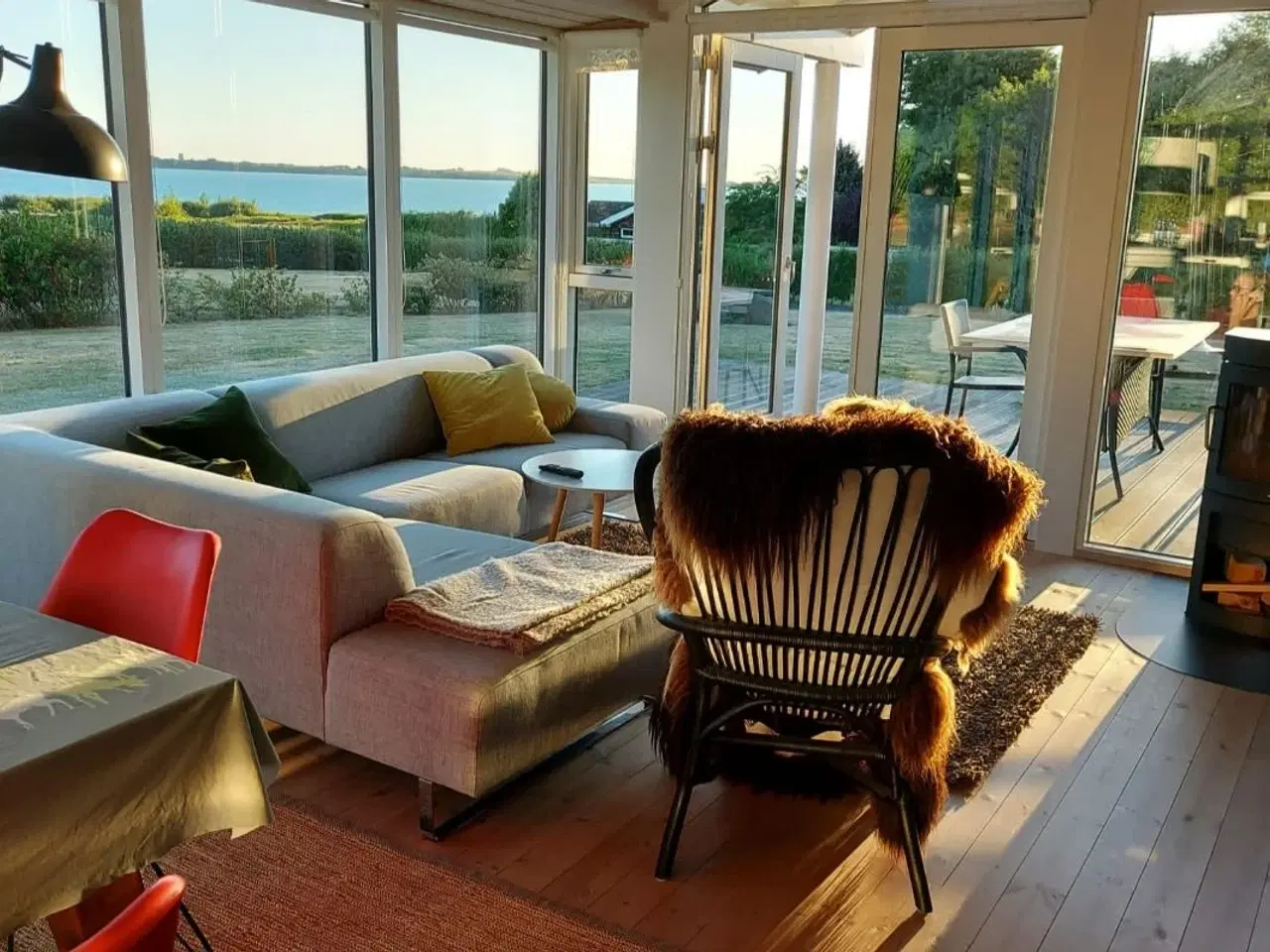 Billede 2 - Nyt og lyst sommerhus til 8 personer ved Helnæs Bugt, Fyn med panoramaudsigt til havet