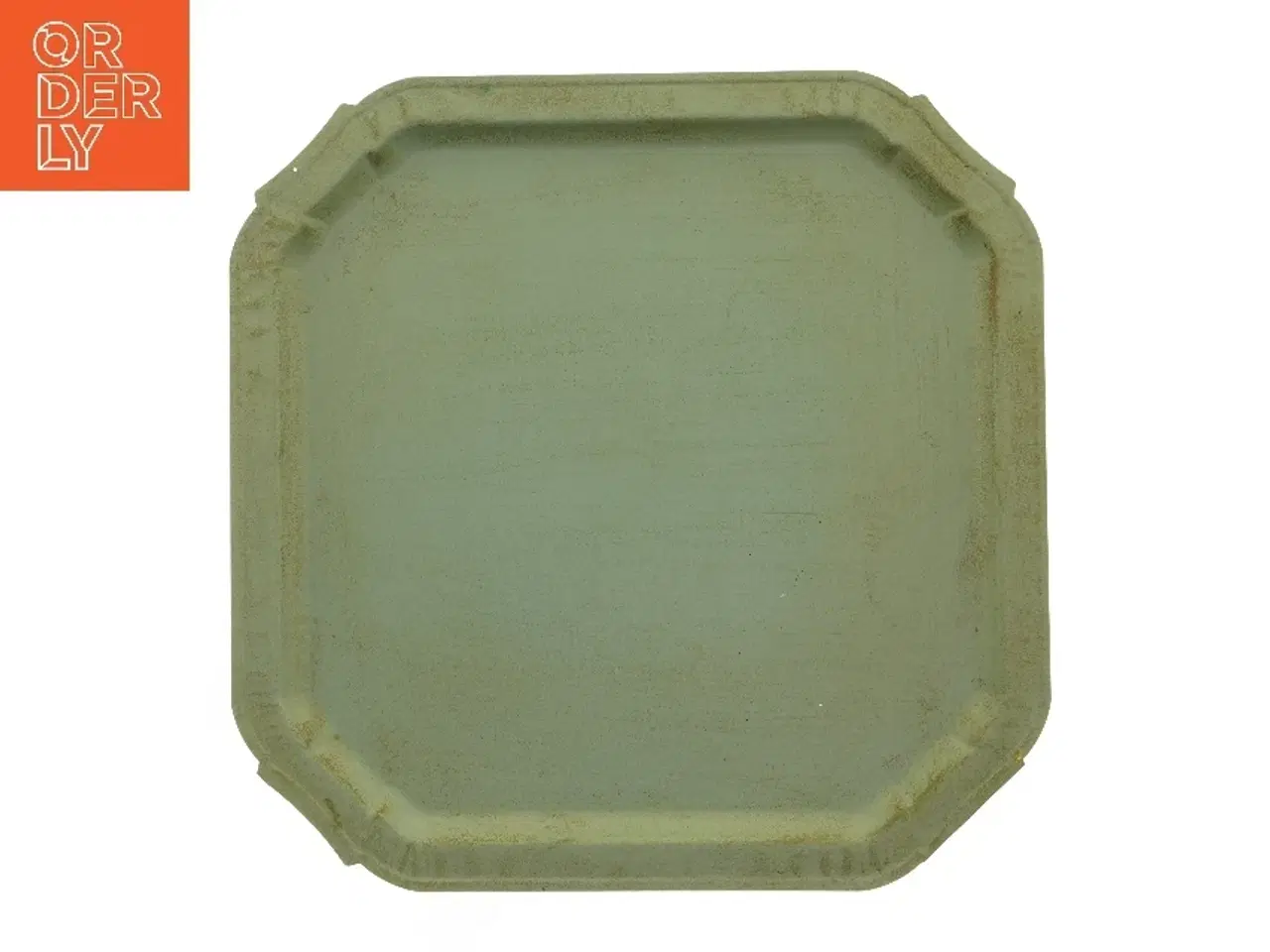 Billede 1 - Firkantet metalbakke (str. 36x36 cm)