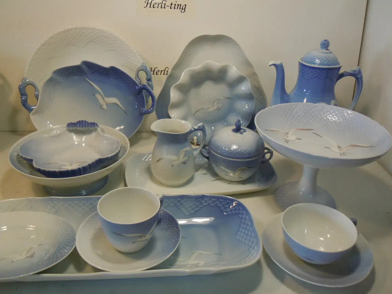 Billede 2 - OPHØRSUDSALG på BG "Mågestel u.guld". Priser fra