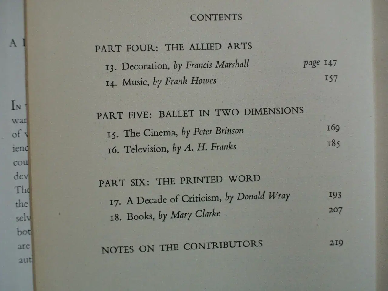 Billede 3 - ballet - a decade of endeavour, edited by a. h. fr