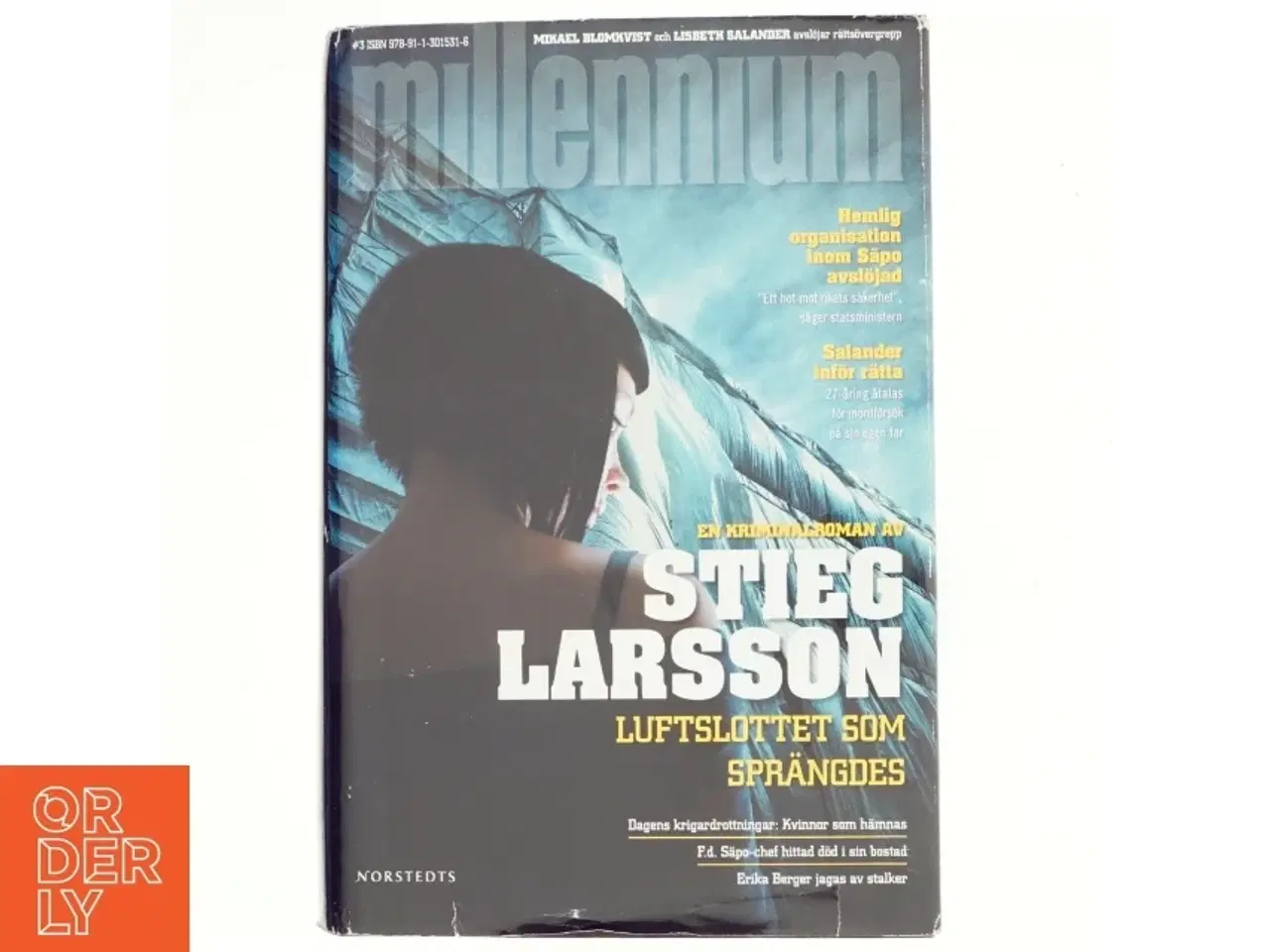 Billede 1 - Luftslottet som spr&#228;ngdes af Stieg Larsson (Bog)