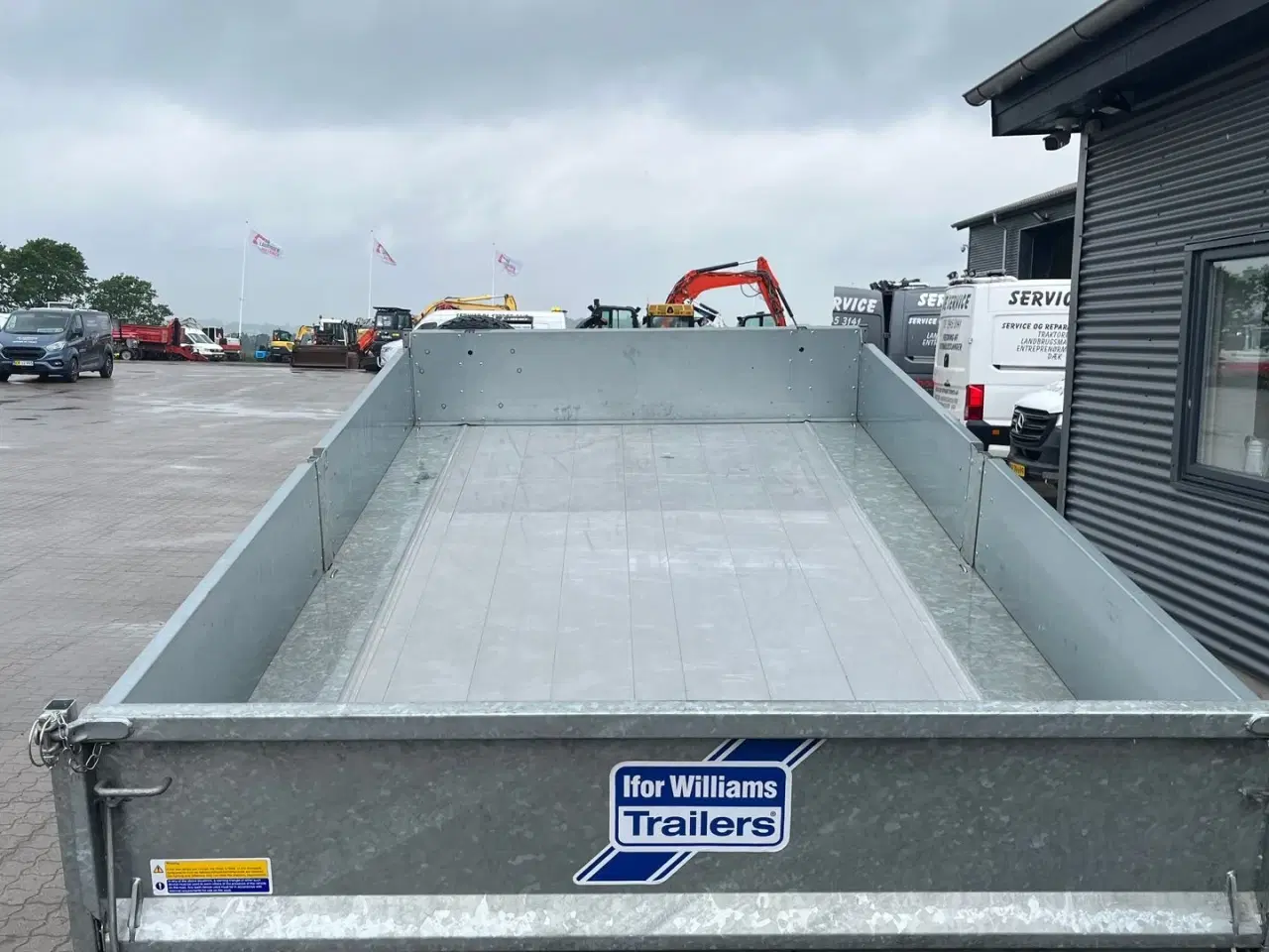 Billede 4 - Ifor Williams tt3621 3500kg tiptrailer  Super velholdt