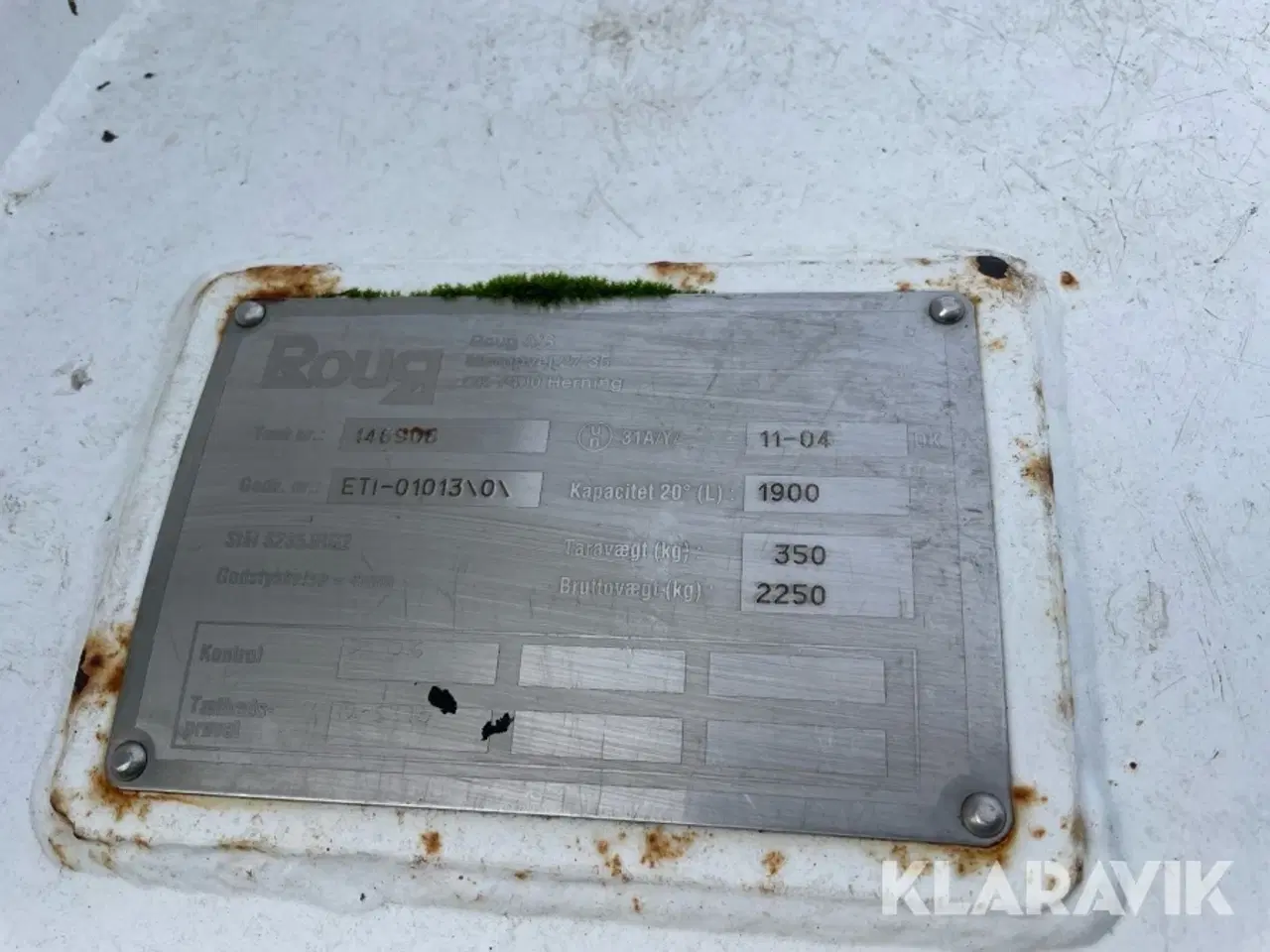 Billede 8 - Dieseltank Roug 1900liters