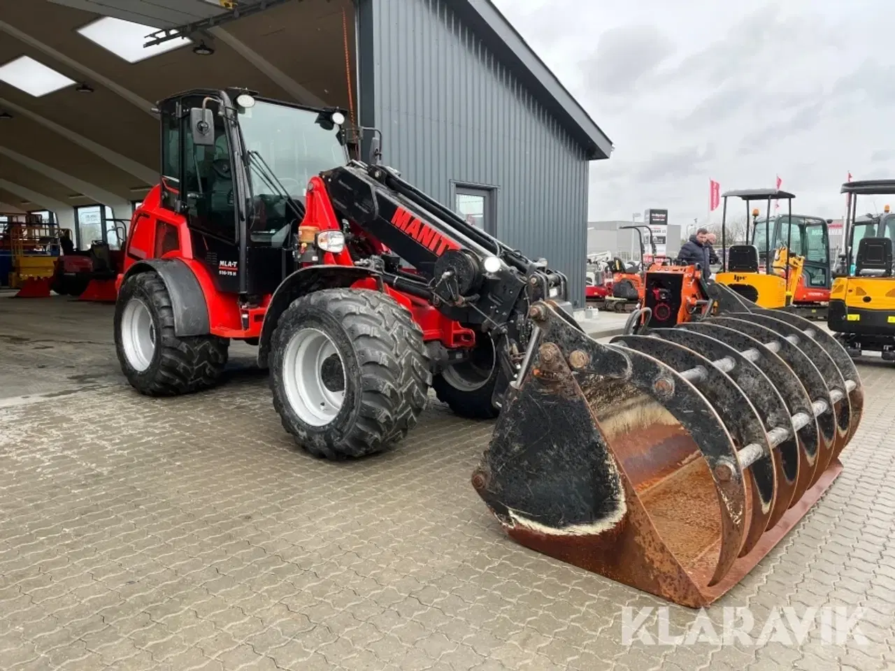 Billede 2 - Minilæsser med Teleskop Manitou MLA-T516-75H