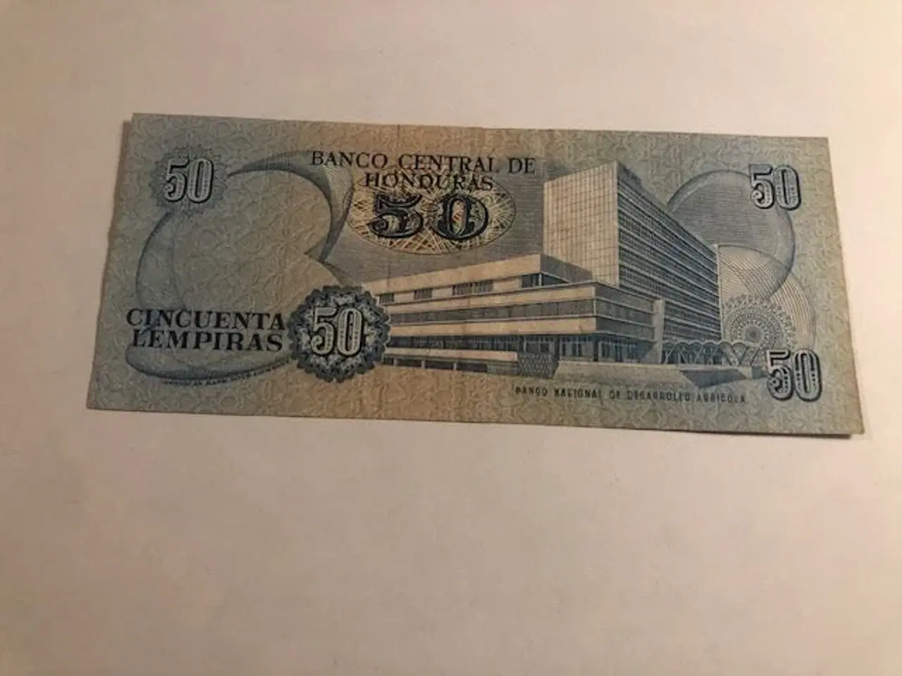 Billede 2 - 50 Lempiras Honduras 1989