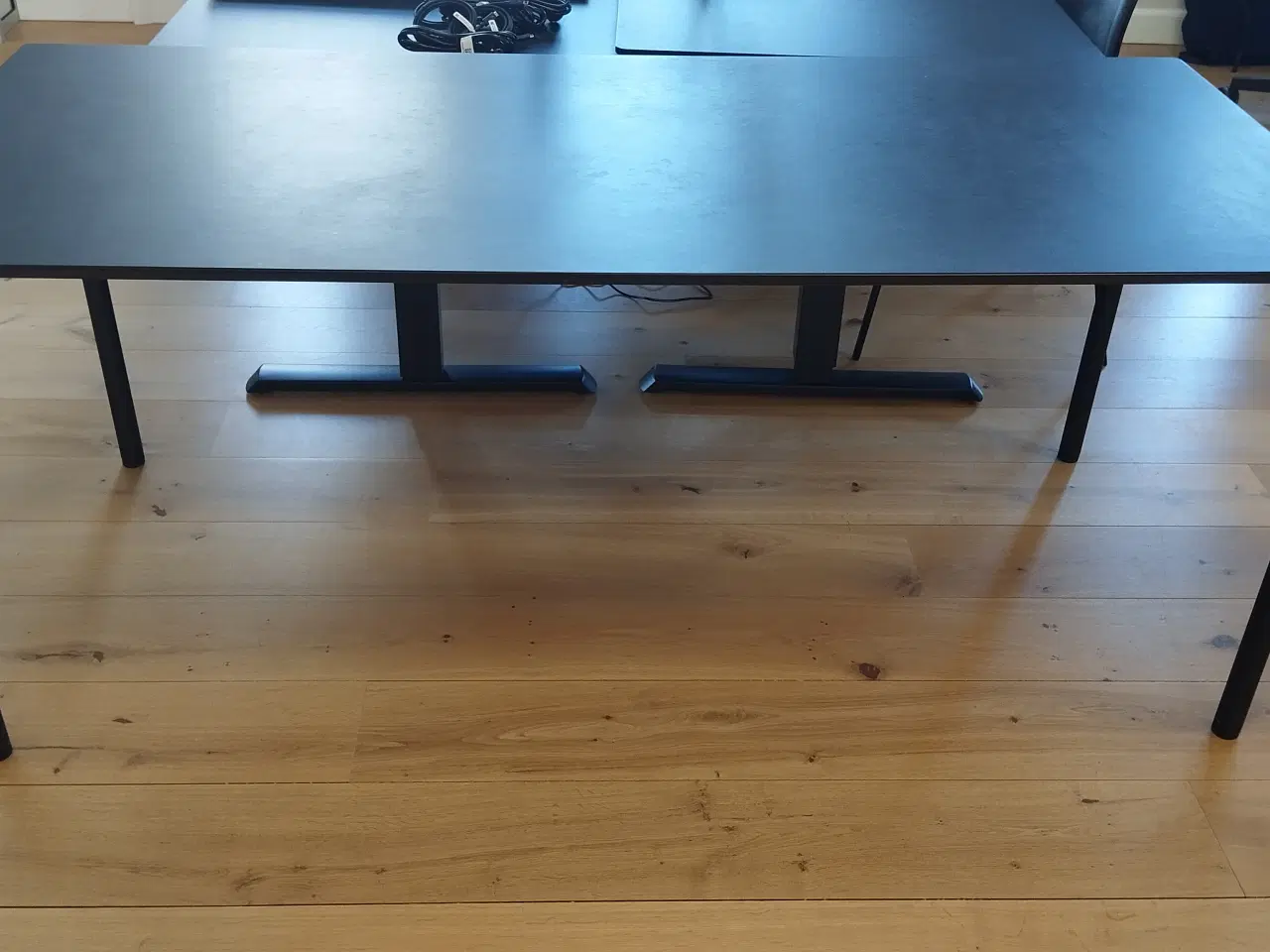 Billede 2 - Large Office/Dining Table (Black) FREE/GRATIS