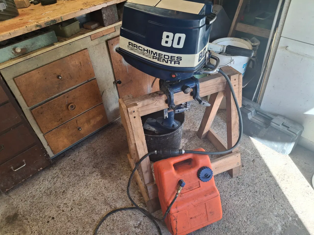 Billede 1 - God 8hk påhængsmotor 