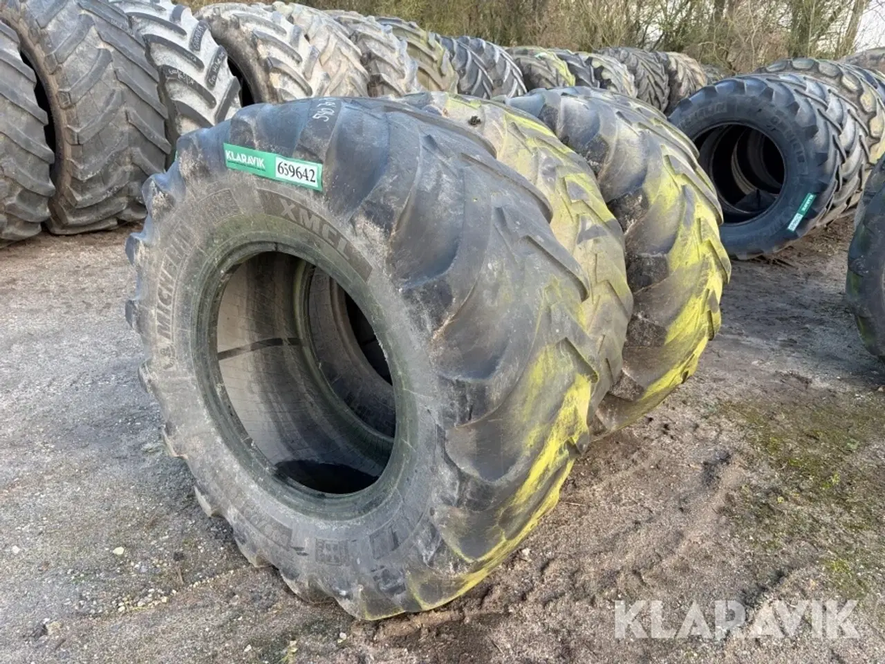 Billede 1 - Landbrugsdæk Michelin 500/70R24 4 styk
