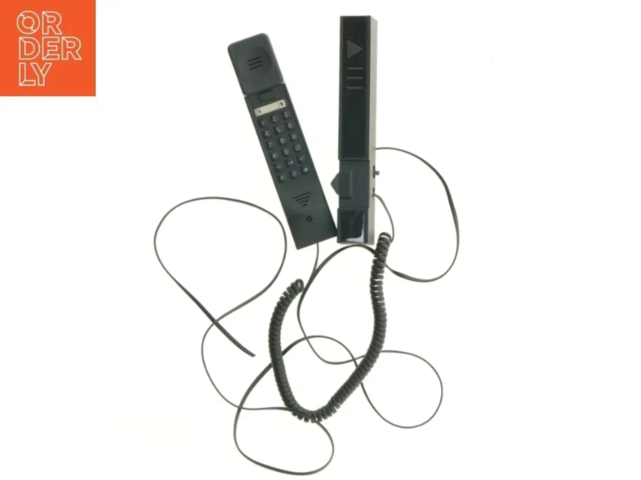 Billede 2 - Sort fastnettelefon til væg (str. 23 x 5 cm)