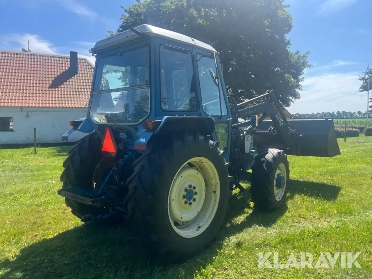 Billede 3 - Veterantraktor Ford 6610 Turbo med frontlæsser