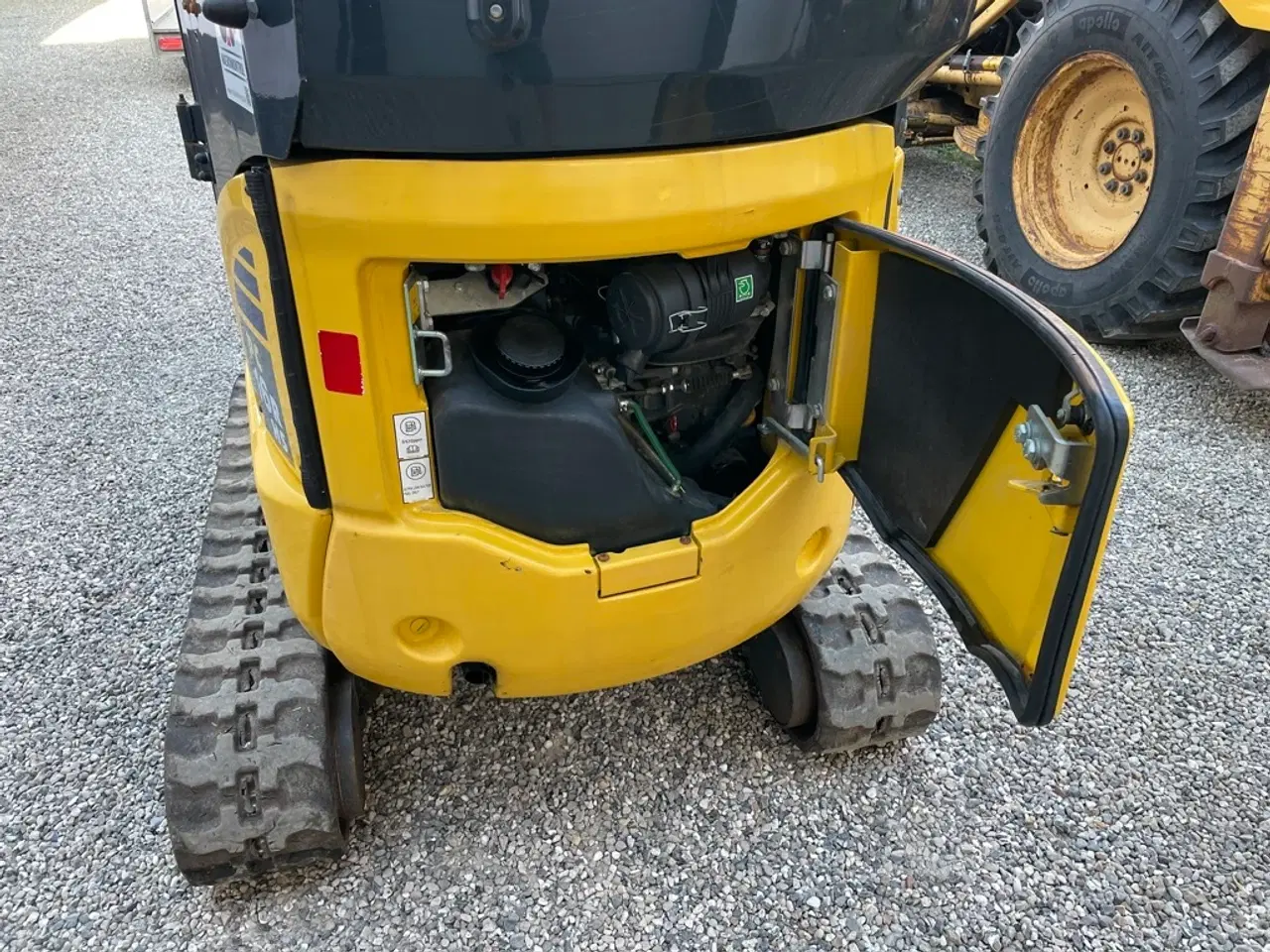 Billede 6 - Komatsu PC16 minigraver Kun 975 timer 