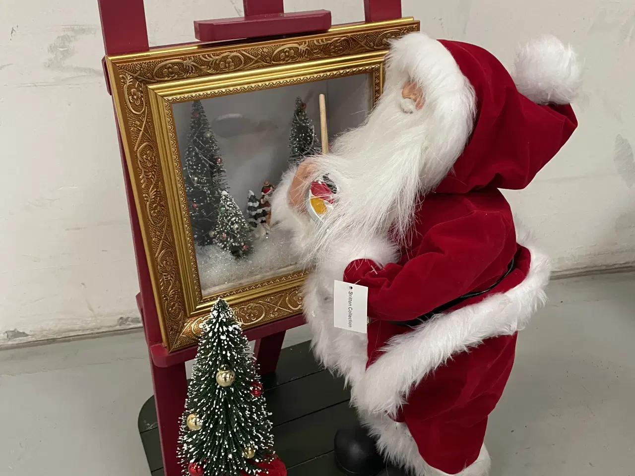 Billede 1 - Julemand med lys og jule musik