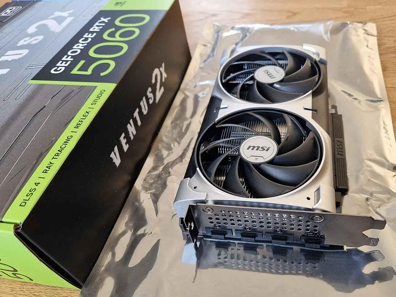 Billede 3 - Nyt MSI Nvidia GeForce RTX 5060 VENTUS 2X OC 8GB 